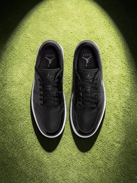 Air Jordan 1 Low Golf Shoes Mens Size 7.5 Black/Gum DD9315 005 (NEW) main image 5
